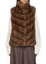 首图 - 点击放大 - CHEVITE - High Neck Sable Fur Vest