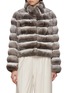 首图 - 点击放大 - CHEVITE - Stand Collar Chinchilla Fur Jacket