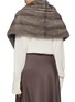 背面 - 点击放大 - CHEVITE - Mink Fur Cape