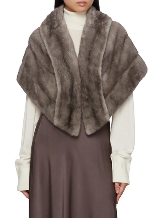 首图 - 点击放大 - CHEVITE - Mink Fur Cape