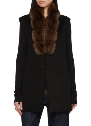 首图 - 点击放大 - CHEVITE - Sable Fur Cashmere Vest