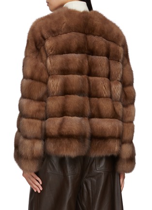 背面 - 点击放大 - CHEVITE - Sable Fur Jacket