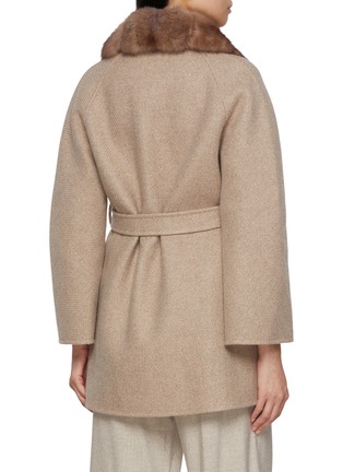 背面 - 点击放大 - CHEVITE - Cashmere Sable Fur Jacket