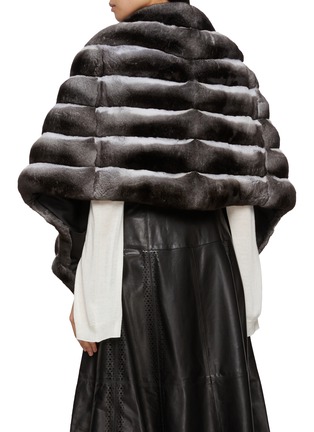 背面 - 点击放大 - CHEVITE - Chinchilla Fur Cape