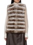 首图 - 点击放大 - CHEVITE - Round Neck Chinchilla Fur Vest