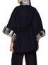 背面 - 点击放大 - CHEVITE - Chinchilla Fur Trim Cashmere Cape