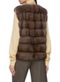 背面 - 点击放大 - CHEVITE - Round Neck Sable Fur Vest