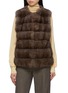 首图 - 点击放大 - CHEVITE - Round Neck Sable Fur Vest