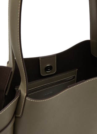 细节 - 点击放大 - JOY GRYSON - Large Vase Leather Tote Bag