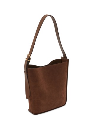 细节 - 点击放大 - JOY GRYSON - Crescent Suede Bucket Bag