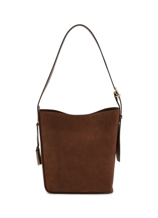 首图 - 点击放大 - JOY GRYSON - Crescent Suede Bucket Bag