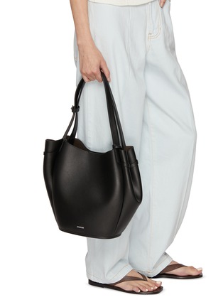 正面 -点击放大 - JOY GRYSON - Large Vase Leather Shopper Bag