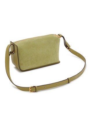 细节 - 点击放大 - JOY GRYSON - Crescent Suede Shoulder Bag