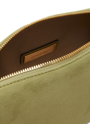 细节 - 点击放大 - JOY GRYSON - Crescent Suede Shoulder Bag