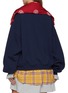 背面 - 点击放大 - WE11DONE - Detachable Scarf Layered Cotton Sweatshirt