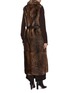 背面 - 点击放大 - YVES SALOMON - Sleeveless Shearling Long Gilet