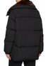 背面 - 点击放大 - YVES SALOMON - Mink Fur Collar Puffer Jacket