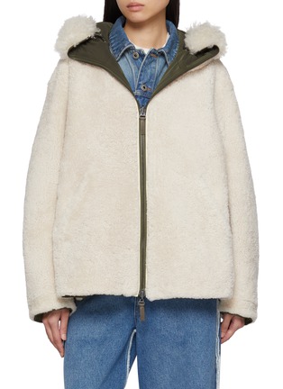 首图 - 点击放大 - YVES SALOMON - Reversible Shearling Parka Jacket