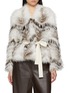 首图 - 点击放大 - YVES SALOMON - Melange Fox Fur Jacket