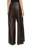 背面 - 点击放大 - YVES SALOMON - Wide Leg Leather Pants