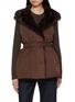 首图 - 点击放大 - YVES SALOMON - Sleeveless Puffer Fur Gilet