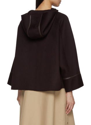 背面 - 点击放大 - YVES SALOMON - Wide Wool Cashmere Jacket