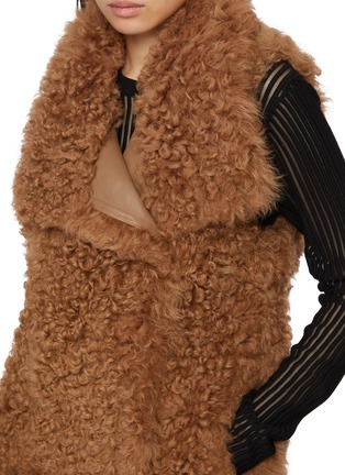  - YVES SALOMON - Curly Lamb Shearling Gilet