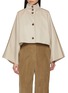 首图 - 点击放大 - YVES SALOMON - Cropped Cape Wool Cashmere Jacket