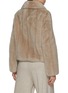 背面 - 点击放大 - YVES SALOMON - Short Pointed Collar Mink Jacket