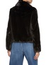 背面 - 点击放大 - YVES SALOMON - Collared Mink Fur Short Jacket