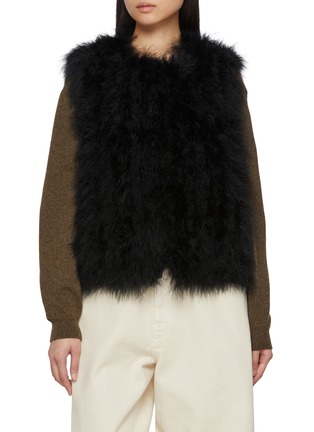 首图 - 点击放大 - YVES SALOMON - Marabou Gilet