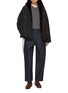 模特儿示范图 - 点击放大 - YVES SALOMON - Mink Fur Technical Jacket