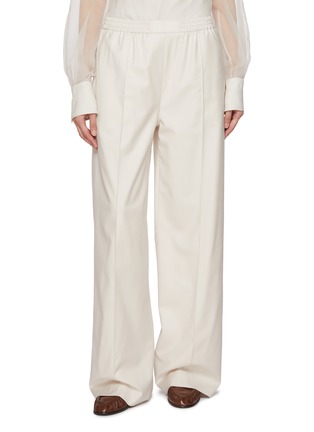 首图 - 点击放大 - YVES SALOMON - Wide Leg Wool Silk Pants