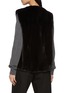 背面 - 点击放大 - YVES SALOMON - Round Neck Mink Fur Gilet
