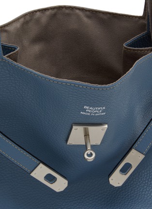 细节 - 点击放大 - BEAUTIFUL PEOPLE BAGS - Large Shrink Leather Market Bag