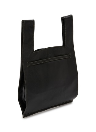 细节 - 点击放大 - BEAUTIFUL PEOPLE BAGS - Large Shrink Leather Market Bag