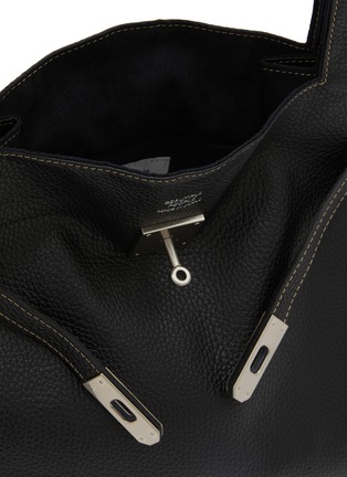 细节 - 点击放大 - BEAUTIFUL PEOPLE BAGS - Large Shrink Leather Market Bag