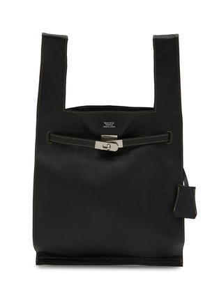 首图 - 点击放大 - BEAUTIFUL PEOPLE BAGS - Large Shrink Leather Market Bag