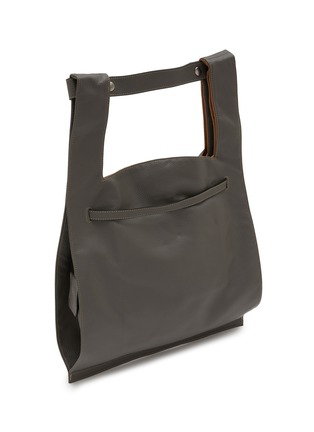 细节 - 点击放大 - BEAUTIFUL PEOPLE BAGS - Extra Large Shrink Leather Market Bag