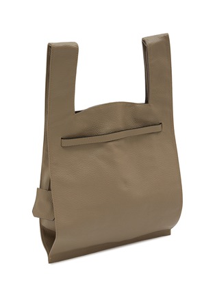 细节 - 点击放大 - BEAUTIFUL PEOPLE BAGS - Large Shrink Leather Market Bag
