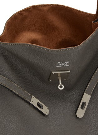 细节 - 点击放大 - BEAUTIFUL PEOPLE BAGS - Extra Large Shrink Leather Market Bag
