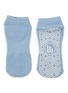 细节 –点击放大 - MOVEACTIVE - Classic Low Rise Grip Socks Set of 3 — Powder Blue