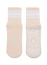 细节 –点击放大 - MOVEACTIVE - Crew Non-Slip Grip Socks Set of 3 — Soft Pink