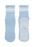 细节 –点击放大 - MOVEACTIVE - Crew Non-Slip Grip Socks Set of 3 — Powder Blue