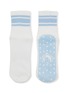 细节 –点击放大 - MOVEACTIVE - Crew Non-Slip Grip Socks Set of 3 — Powder Blue