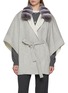 首图 - 点击放大 - FABIO GAVAZZI - Chinchilla Fur Cashmere Cape