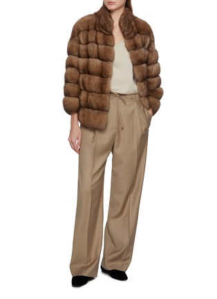 模特儿示范图 - 点击放大 - FABIO GAVAZZI - Sable Jacket