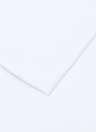 细节 –点击放大 - YVES DELORME - Triomphe Flat Sheet — Blanc