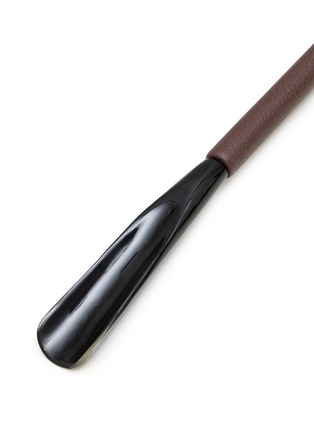细节 –点击放大 - LORENZI MILANO - Zebu Leather Shoehorn