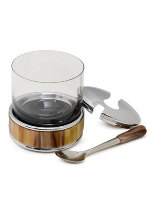 细节 –点击放大 - LORENZI MILANO - Jelly Or Cheese Jar With Spoon